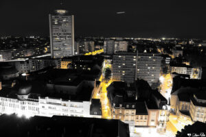Mulhouse de nuit par Catherine KOHLER